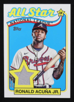 Ronald Acuna Jr. 2024 Topps '89 Topps All Star Relics #89ASRRAJ at PristineAuction.com