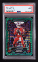 Josh Allen 2023 Panini Prizm Prizms Green Wave #32 (PSA 9) at PristineAuction.com