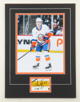Adam Boqvist Signed 12x16 Custom Matted Cut Display with Photo (JSA) at PristineAuction.com