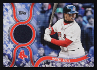 Mookie Betts 2018 Topps Walmart Holiday Snowflake Relics #RMB at PristineAuction.com