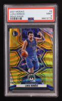 Luka Doncic 2021-22 Panini Mosaic Mosaic Gold Wave #6 (PSA 9) at PristineAuction.com