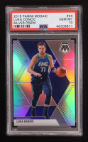 Luka Doncic 2019-20 Panini Mosaic Silver #44 (PSA 10) at PristineAuction.com