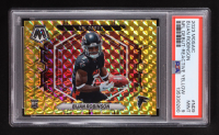 Bijan Robinson 2023 Panini Mosaic NFL Debut Mosaic Reactive Yellow #9 RC (PSA 9) at PristineAuction.com