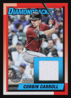 Corbin Carroll 2025 Topps Update '90 Topps Relics #90RUCCL at PristineAuction.com