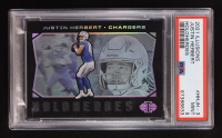 Justin Herbert 2021 Panini Illusions HoloHeroes #3 (PSA 9) at PristineAuction.com