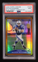 Peyton Manning 2009 Topps Chrome Copper Refractors #TC96 #353/649 (PSA 9) at PristineAuction.com