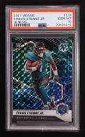 Travis Etienne Jr. 2021 Panini Mosaic Mosaic Genesis #314 RC (PSA 10) at PristineAuction.com