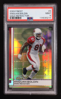 Anquan Boldin 2009 Finest Gold Refractors 75 #6 #73/75 (PSA 9) at PristineAuction.com