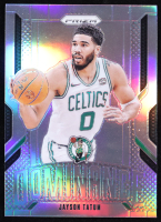 Jayson Tatum 2024-25 Panini Prizm Dominance Prizms Silver #13 at PristineAuction.com