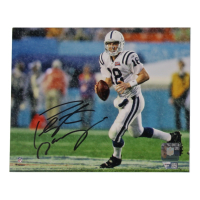 Peyton Manning Signed Colts 8x10 Photo (Fanatics) at PristineAuction.com
