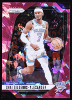 Shai Gilgeous-Alexander 2024-25 Panini Prizm Prizms Pink Ice #113 at PristineAuction.com