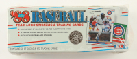 1988 Fleer Glossy Tin Baseball Edition Complete Set of (672) Cards with Edgar Martinez #378 RC, Ken Caminiti #441, Tom Glavine #539 RC, Mark Grace & Jackson #641RC at PristineAuction.com