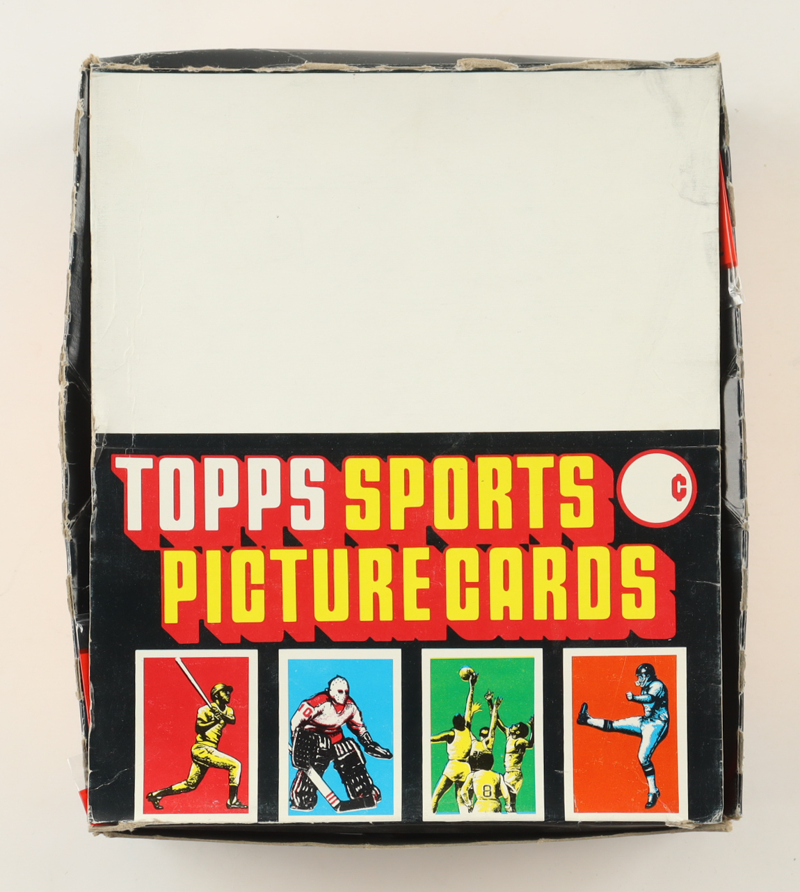 1987 Topps Sports Picture Cards Box with (24) Rack Packs at PristineAuction.com 1987 Topps Sports Picture Cards Box with (24) Rack Packs at PristineAuction.com