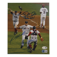 Doug Mientkiewicz, Keith Foulke & Jason Varitek Signed Red Sox 8x10 Photo Inscribed "Final Out!" (JSA & Beckett) at PristineAuction.com