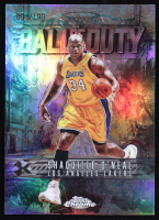 Shaquille O'Neal 2025-26 Topps Chrome Ball of Duty Aqua Refractors #BD18 #091/199 at PristineAuction.com