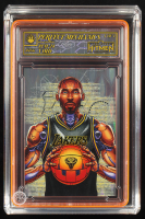 Kobe Bryant "Perfect Mechanics" The Case Hitmen Custom Art Card PFM-24 Void #466 #1/1 with (2) Custom Coins & Display Box at PristineAuction.com