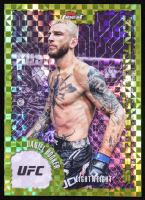 Daniel Hooker 2025 Finest UFC Intimidators Checkerboard Refractors #IT1 at PristineAuction.com