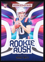 Drake Maye 2024 Rookies and Stars Rookie Rush #16 RC at PristineAuction.com