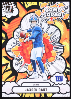 Jaxson Dart 2025 Donruss Bomb Squad #27 RC at PristineAuction.com