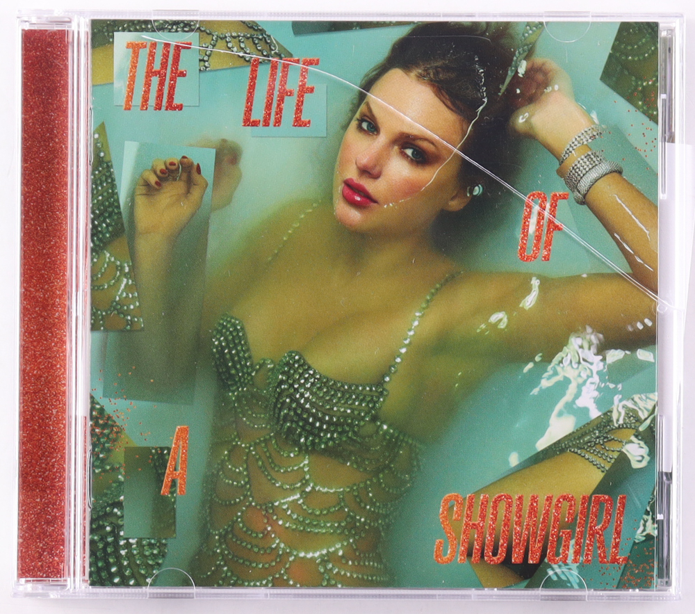 Taylor Swift Signed "The Life of a Showgirl" CD Album Insert (JSA) at PristineAuction.com Taylor Swift Signed "The Life of a Showgirl" CD Album Insert (JSA) at PristineAuction.com