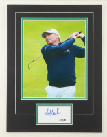 Fred Couples Signed 12x16 Custom Matted Cut Display with Photo (JSA) at PristineAuction.com