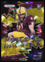 Cam Skattebo 2025 Panini Prizm Draft Picks Instant Impact Gold Ice #3 RC at PristineAuction.com