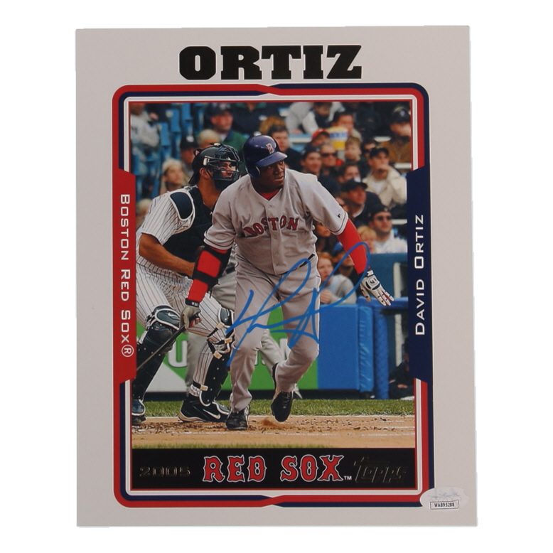 David Ortiz Signed 2005 Topps Red Sox XXL Card #1 (JSA) at PristineAuction.com David Ortiz Signed 2005 Topps Red Sox XXL Card #1 (JSA) at PristineAuction.com