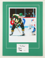 Brian Propp Signed 12x16 Custom Matted Cut Display with Photo Inscribed "Guffaw" (JSA) at PristineAuction.com