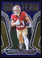 Christian McCaffrey 2024 Totally Certified Gold Team Mirror Blue #7 #085/199 at PristineAuction.com