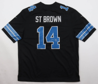 Amon-Ra St. Brown Signed Lions Nike Authentic Jersey (Beckett) at PristineAuction.com