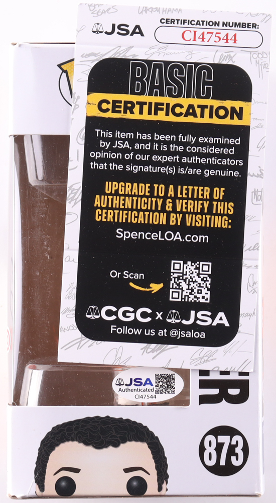 Adam Sandler Signed "The Waterboy" #873 Bobby Boucher Funko Pop! Vinyl Figure (JSA) at PristineAuction.com Adam Sandler Signed "The Waterboy" #873 Bobby Boucher Funko Pop! Vinyl Figure (JSA) at PristineAuction.com