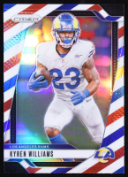 Kyren Williams 2024 Panini Prizm Prizms Red White and Blue #167 at PristineAuction.com