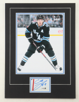 Clayton Keller Signed 12x16 Custom Matted Cut Display with Photo (JSA) at PristineAuction.com