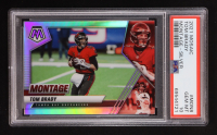 Tom Brady 2021 Panini Mosaic Montage Silver #8 (PSA 10) at PristineAuction.com