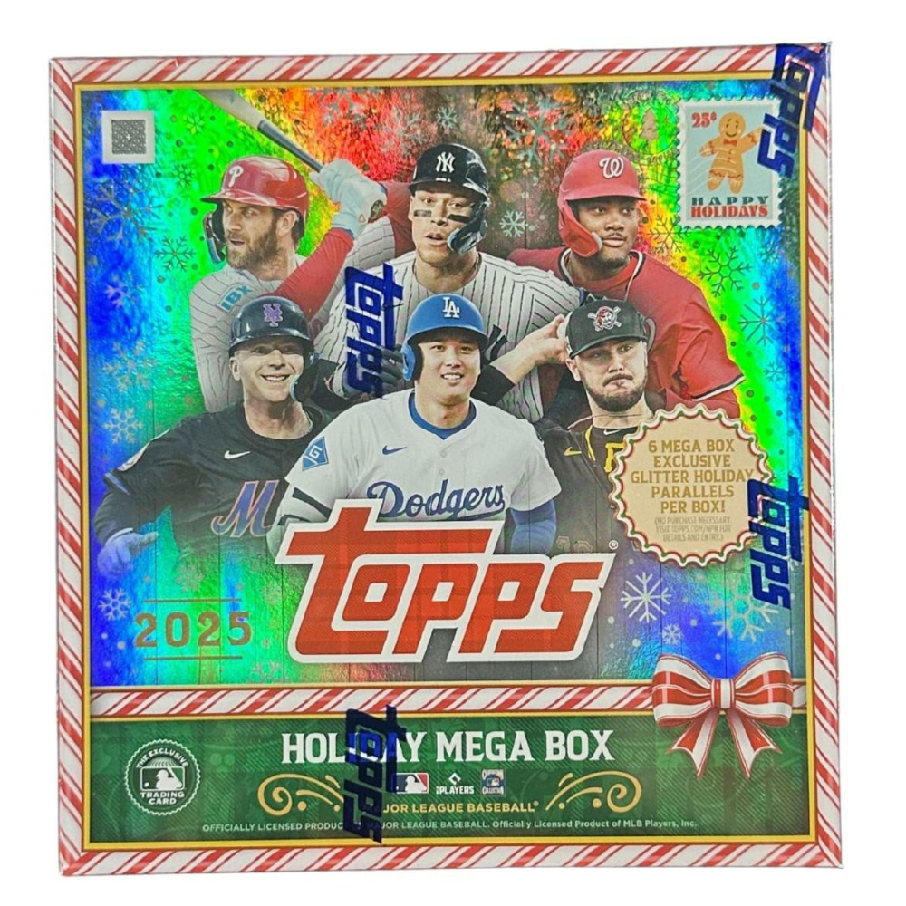 2025 Topps Holiday Baseball Mega Box at PristineAuction.com