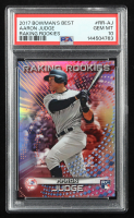 Aaron Judge 2017 Bowman's Best Raking Rookies #RRAJ RC (PSA 10) at PristineAuction.com