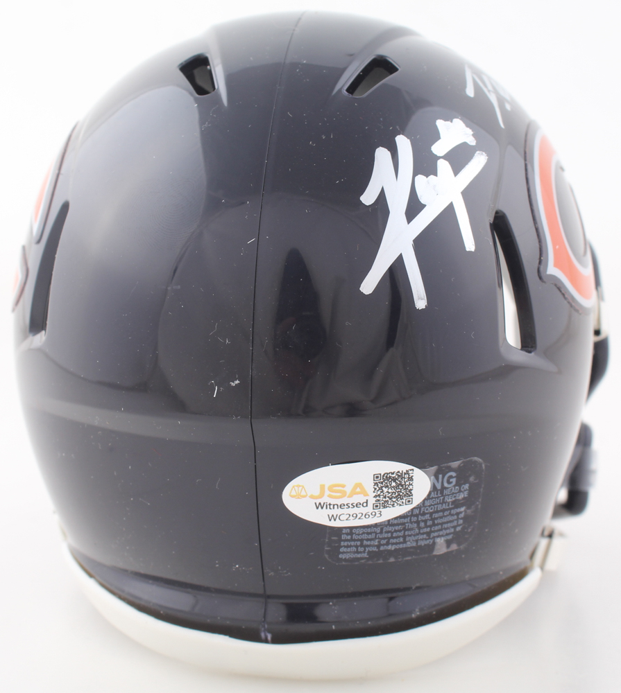 Kyle Monangai & D'Andre Swift Signed Bears Speed Mini Helmet (JSA) at PristineAuction.com Kyle Monangai & D'Andre Swift Signed Bears Speed Mini Helmet (JSA) at PristineAuction.com