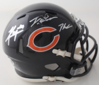 Kyle Monangai & D'Andre Swift Signed Bears Speed Mini Helmet (JSA) at PristineAuction.com