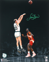 Larry Bird Signed Celtics 16x20 Photo (Beckett) at PristineAuction.com