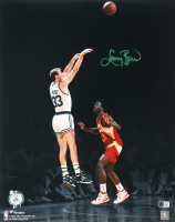 Larry Bird Signed Celtics 16x20 Photo (Beckett) at PristineAuction.com