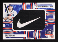 Dylan Crews 2024 USA Baseball Stars and Stripes USA Baseball Alumni Jumbo Materials Brand Logo #26 #2/2 RC at PristineAuction.com