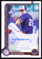 Travis Sykora 2025 Topps Pro Debut Autographs #PD8 RC at PristineAuction.com