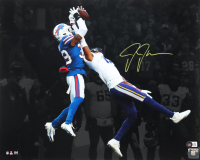 Justin Jefferson Signed Vikings 16x20 Photo (Beckett) at PristineAuction.com