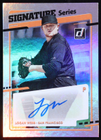 Logan Webb 2020 Donruss Signature Series #9 at PristineAuction.com