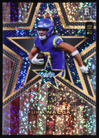 Puka Nacua 2024 Wild Card Automania Holo-Lux Star Old Glory Sparkle #AMASPPN #2/10 RC at PristineAuction.com