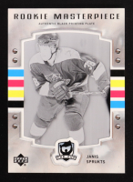 Janis Sprukts 2006-07 The Cup Autographed Rookie Masterpiece Pressplates #131 #1/1 at PristineAuction.com
