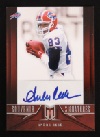 Andre Reed 2012 Momentum Souvenir Signatures #3 #62/75 at PristineAuction.com