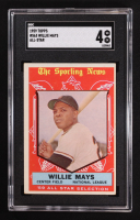 Willie Mays 1959 Topps #563 AS (SGC 4) at PristineAuction.com