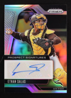 Ethan Salas 2025 Panini Prizm Prospect Signatures #4 RC at PristineAuction.com