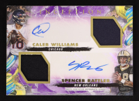 Spencer Rattler / Caleb Williams 2024 Topps Inception Dual Rookie Relic Autographs #DRRAWR #37/50 RC at PristineAuction.com